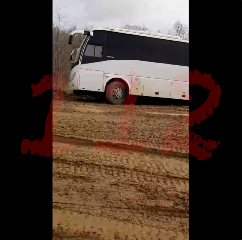Автобус Ноглики – Оха съехал в кювет с пассажирами на борту – причины произошедшего выяснят профильные специалисты