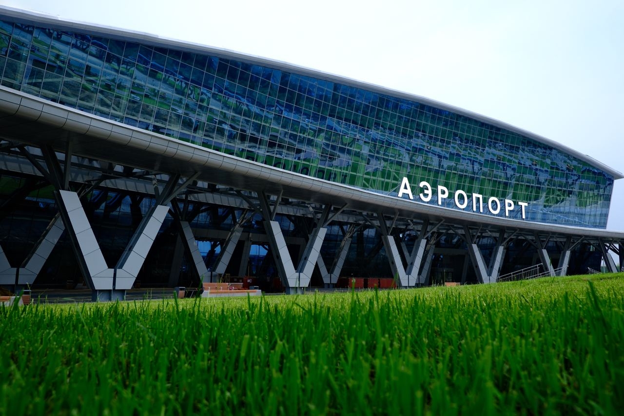 В Южно-Сахалинске запустили новый аэровокзальный комплекс