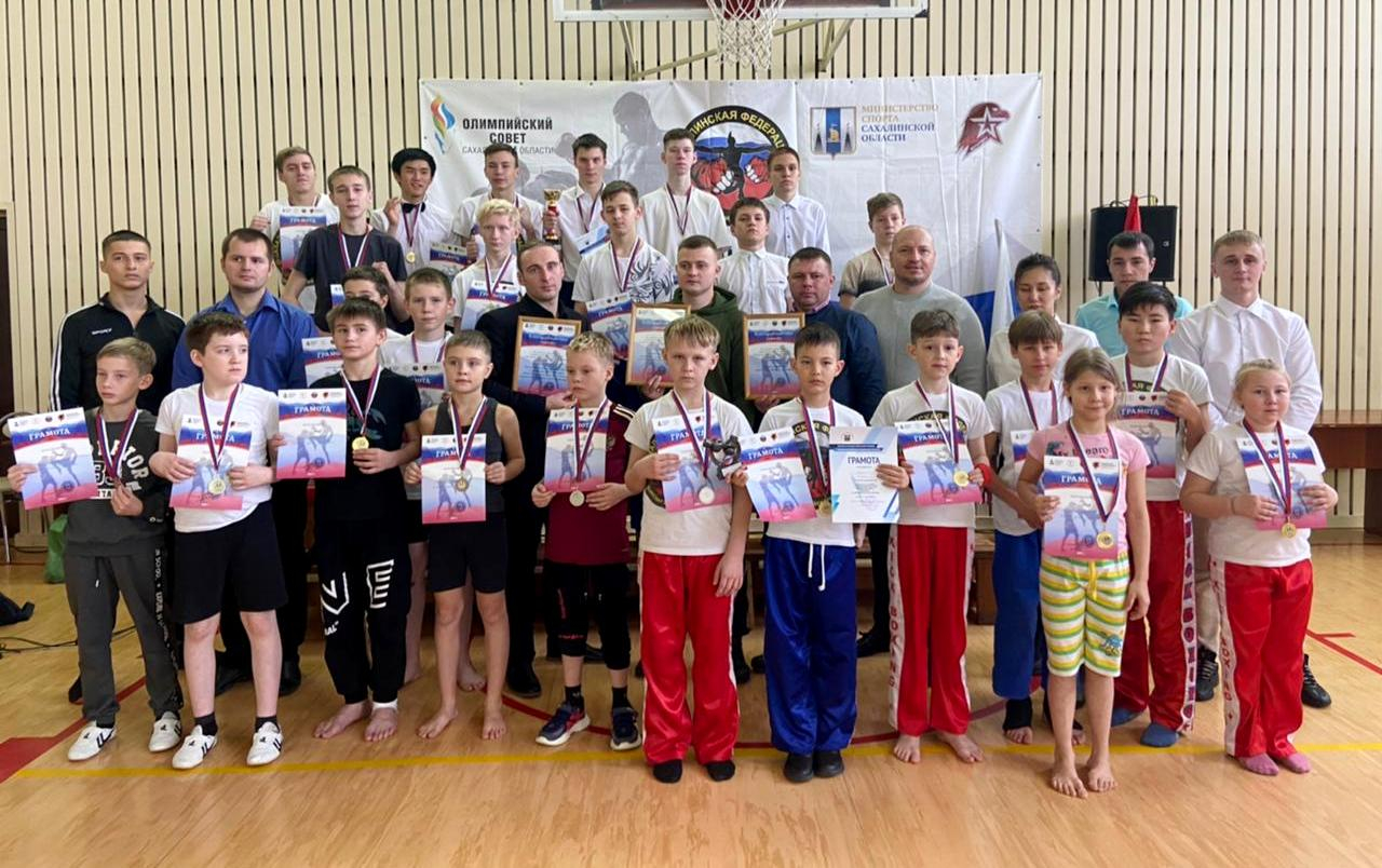 В минувшие выходные в Охе состоялся открытый турнир Сахалинской области по кикбоксингу