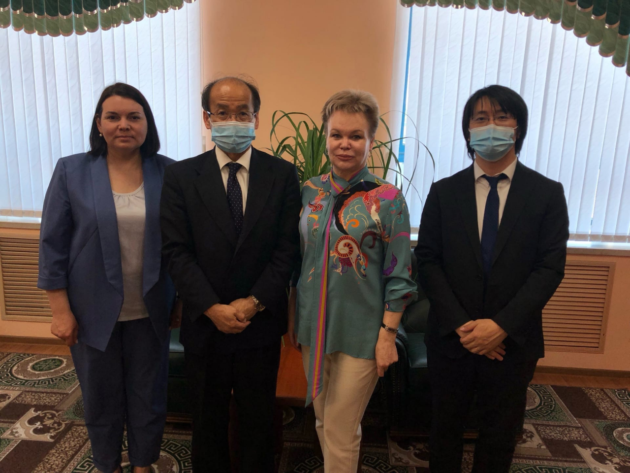 Оху посетил генеральный консул Японии