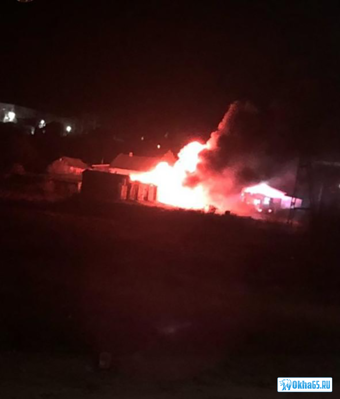 В результате пожара в Дамире сгорели автомобиль и снегоход