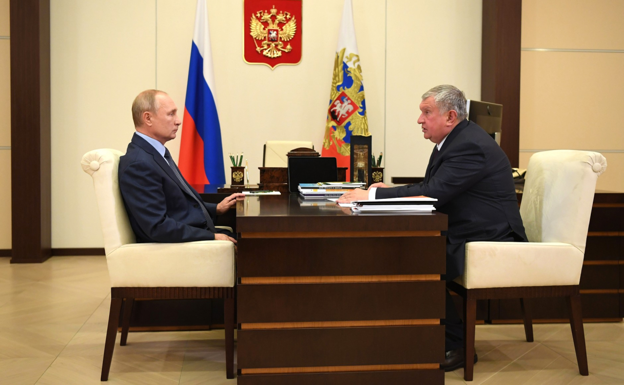 Глава "Роснефти" рассказал Владимиру Путину о ситуации на Сахалине
