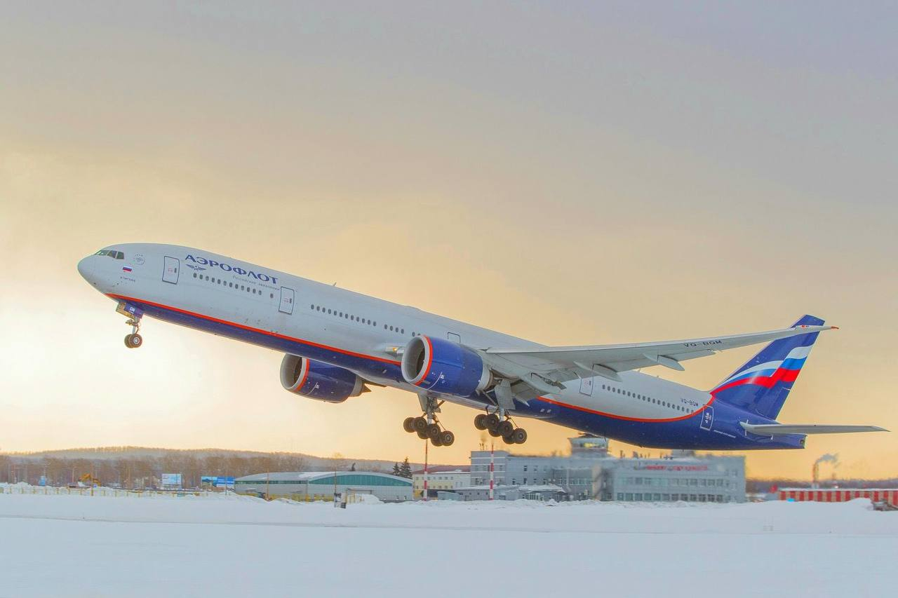 "Аэрофлот" выполнит несколько дополнительных рейсов из Москвы в Южно-Сахалинск