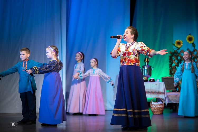В Охе состоялся отчётный концерт детского вокального коллектива "Гармония"