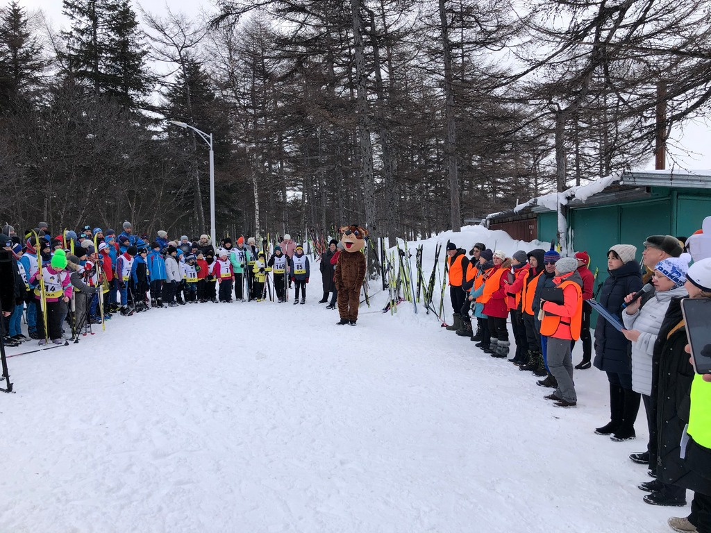 "Лыжня России" в Охе собрала более 130 участников