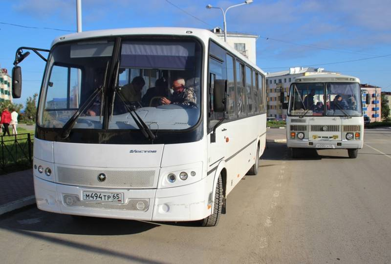 В Сахалинской области с 16 мая межмуниципальные автобусы возобновили движение по расписанию