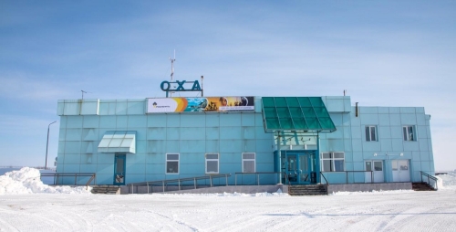 Более тысячи пассажиров воспользовались аэропортом Охи в январские праздники