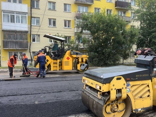 Ямочный ремонт в Охинском районе завершат до 1 июля