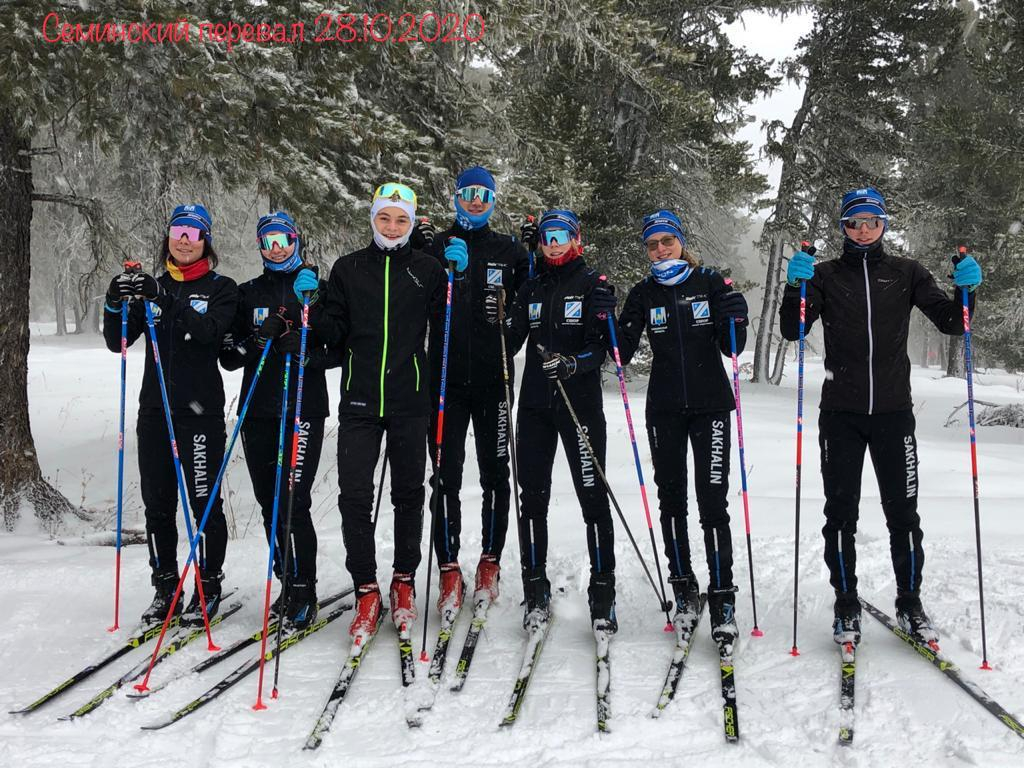 Охинские спортсмены приняли участие во Всероссийских соревнованиях по лыжным гонкам