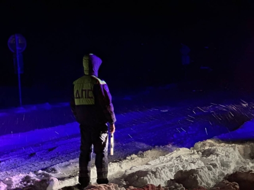 На автодороге Ноглики — Оха ограничено движение из-за метели