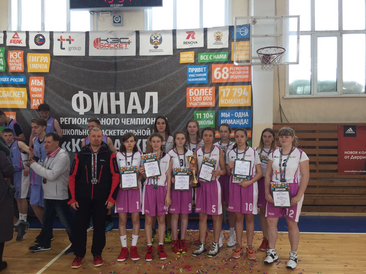 Охинские баскетболистки заняли второе место в региональном чемпионате ШБЛ «КЭС-БАСКЕТ» Сахалинской области