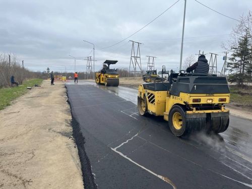На севере Сахалина ямочный ремонт стартует с наступлением тепла
