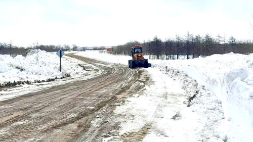 Расчистку автодороги Оха &mdash; Некрасовка &mdash; Москальво завершат к 21 апреля
