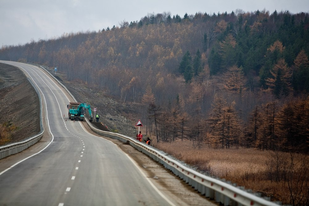 46 километров трассы Южно-Сахалинск — Оха отремонтировали в 2021 году