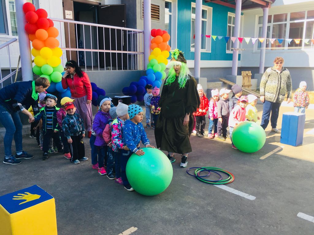 В детском саду "Родничок" празднуют День защиты детей
