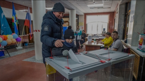 Путин лидирует на выборах президента РФ с 87,15 процента голосов после обработки 80 процентов протоколов