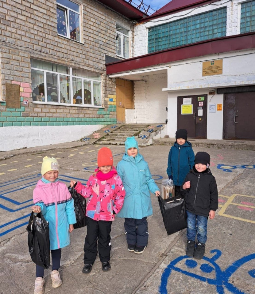 В текущем году в Охе обновят фасад детского сада «Буратино»