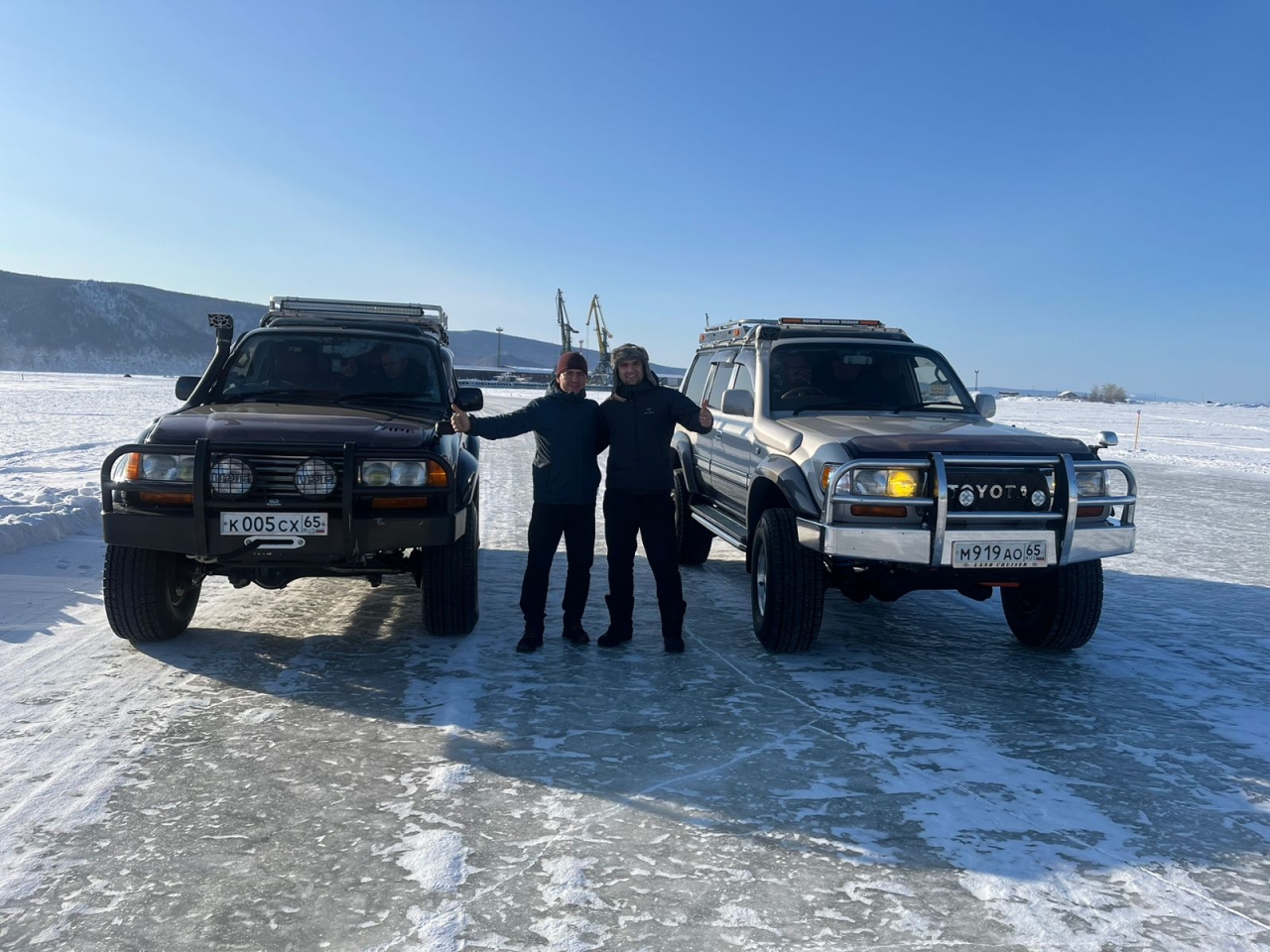 Сахалин – материк: охинцы совершили путешествие по льду пролива Невельского