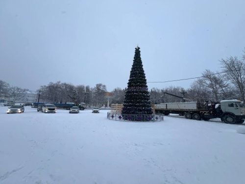 Ощущение волшебства точно будет: Оха преображается к новогодним праздникам